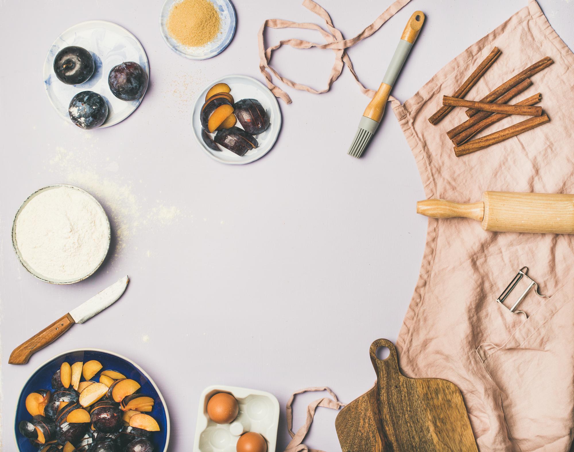 atelier table set for a hands-on class